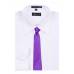 Violet Purple Solid Tie Regular