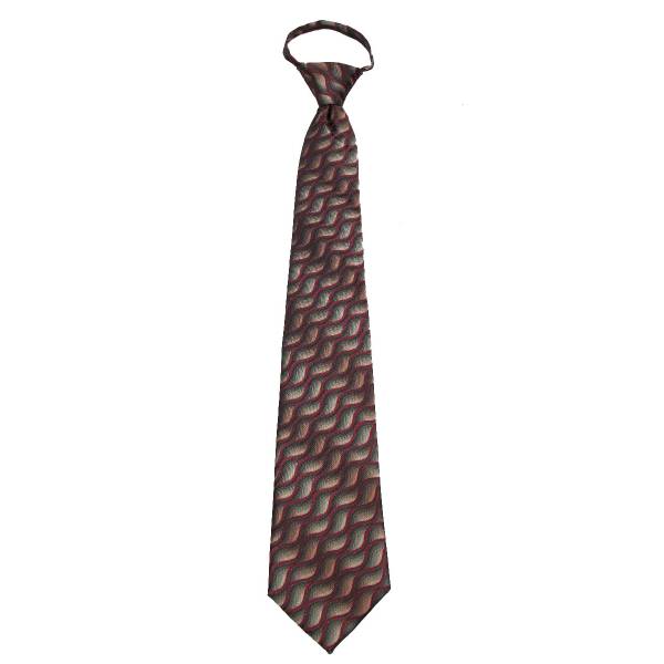 Taupe Zipper Tie Regular Length Zipper Tie