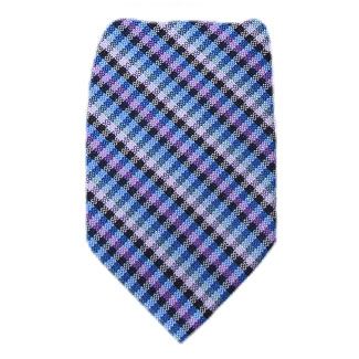 Blue Zipper Tie Regular Length Zipper Tie