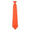 Boys Orange Clip on Tie Clip On Ties