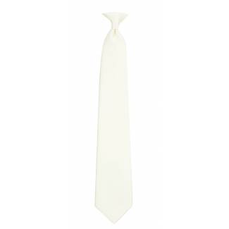 Cream Boys Clip on Tie Clip On Ties