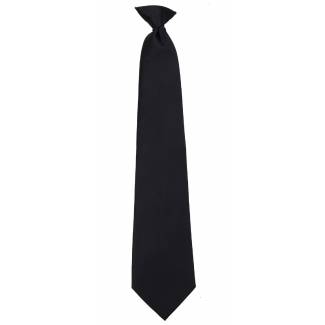 Boys Black Clip on Tie Clip On Ties