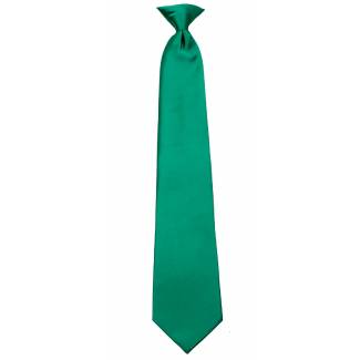 Boys Kelly Green Clip on Tie Clip On Ties