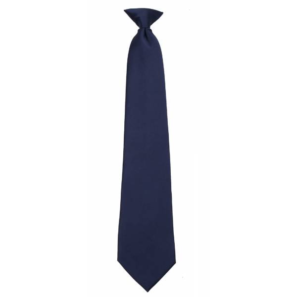 Boys Navy Clip on Tie Clip On Ties