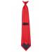 Boys Red Clip on Tie Clip On Ties