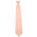 Boys Peach Clip on Tie Clip On Ties