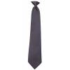 Boys Charcoal Clip on Tie Clip On Ties