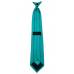 Boys Teal Clip on Tie Clip On Ties