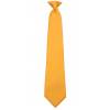 Boys Canary Yellow Clip on Tie Clip On Ties