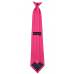 Boys Fuschsia Pink Clip on Tie Clip On Ties