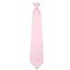 Boys Pink Clip on Tie Clip On Ties
