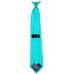 Turquoise Boys Clip on Tie Clip On Ties