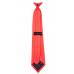 Boys Coral Clip on Tie Clip On Ties