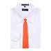 Orange XL Clip on Tie Clip On Ties