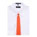 Orange XL Clip on Tie Clip On Ties