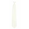 Cream Clip on Tie Mens Clip On Ties