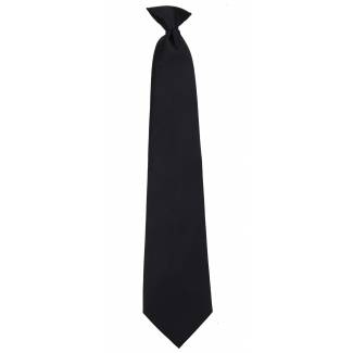 Black Clip on Tie Clip On Ties