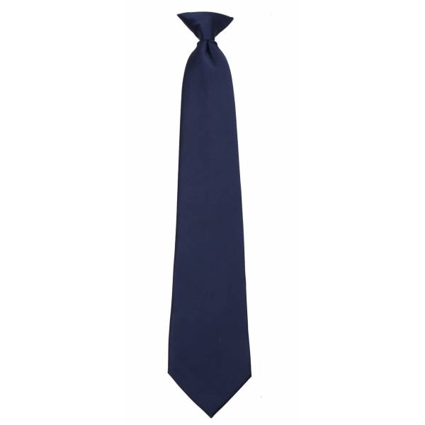 Navy XL Clip on Tie Clip On Ties