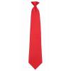 Red Clip on Tie Clip On Ties