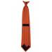 Rust Clip on Tie Mens Clip On Ties