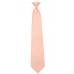 Peach XL Clip on Tie Clip On Ties