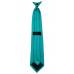 Teal XL Clip on Tie Clip On Ties