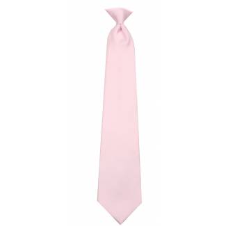 Pink XL Clip on Tie Clip On Ties