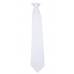White Clip on Tie Clip On Ties