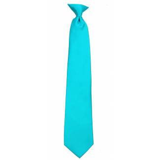 Turquoise Clip on Tie Mens Clip On Ties