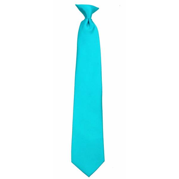 Turquoise Clip on Tie Mens Clip On Ties