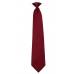 Burgundy Clip on Tie Clip On Ties