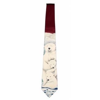 Polar Bear Tie Animal Ties