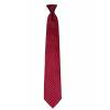 Burgundy Dot Clip On Tie Mens Clip On Ties