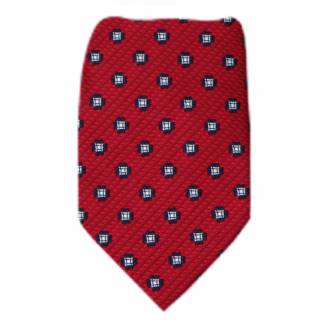 Gold Pattern Men's Zipper Tie Regular Length Zipper Tie
