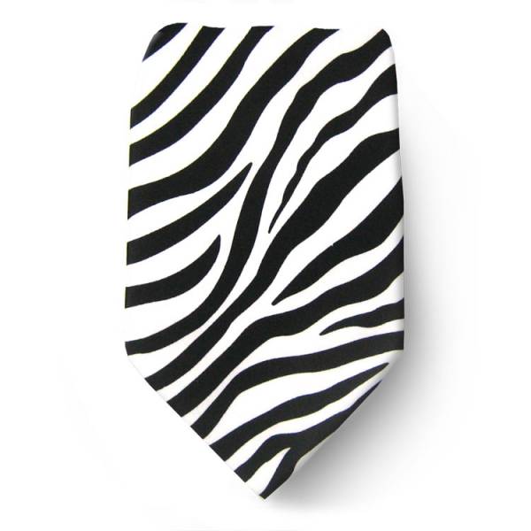 Boys Zebra Tie Ties