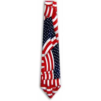 Stars and Stripes Tie Flag Ties