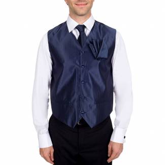 Vest Tie & Hanky 