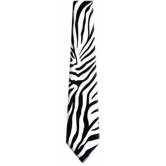 Zebra Print Tie Animal Ties