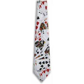 Casino Deck of Cards Tie Fun Ties